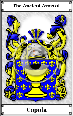 Copola Family Crest Download (JPG)  Book Plated - 150 DPI