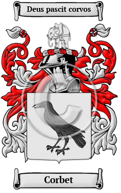 Corbet Family Crest/Coat of Arms