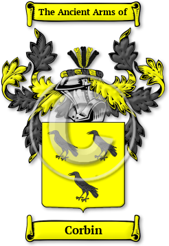 Corbin Family Crest Download (jpg) Legacy Series - 150 DPI