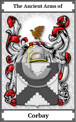Corbay Family Crest Download (JPG)  Book Plated - 150 DPI