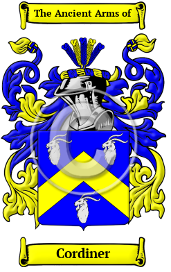 Cordiner Family Crest/Coat of Arms