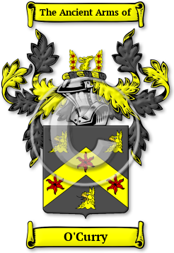 O'Curry Family Crest Download (jpg) Legacy Series - 150 DPI