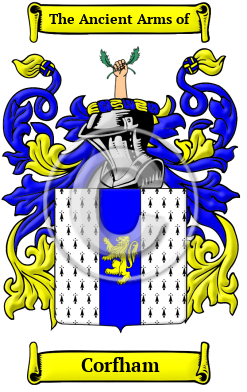 Corfham Family Crest/Coat of Arms