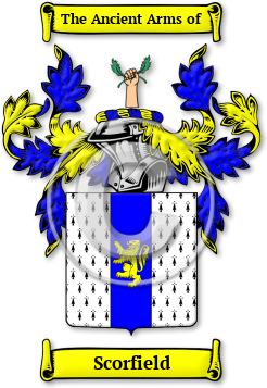 Scorfield Family Crest Download (jpg) Legacy Series - 150 DPI