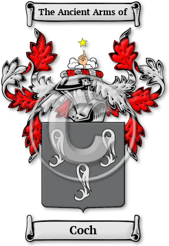 Coch Family Crest Download (JPG) Legacy Series - 600 DPI