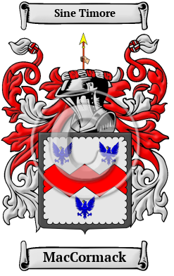 MacCormack Family Crest/Coat of Arms