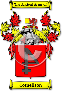 Cornelison Family Crest Download (jpg) Legacy Series - 150 DPI