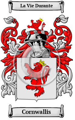 Cornwallis Family Crest/Coat of Arms