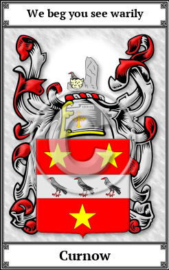 Curnow Family Crest Download (JPG)  Book Plated - 150 DPI