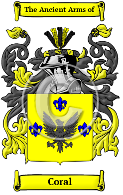 Coral Family Crest/Coat of Arms