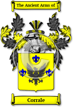 Corrale Family Crest Download (jpg) Legacy Series - 150 DPI