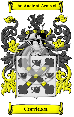 Corridan Family Crest/Coat of Arms