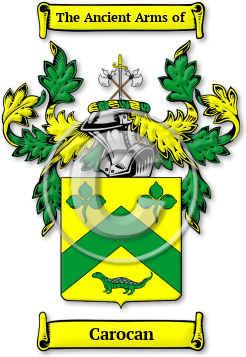 Carocan Family Crest Download (jpg) Legacy Series - 150 DPI