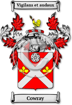 Cowray Family Crest Download (jpg) Legacy Series - 150 DPI