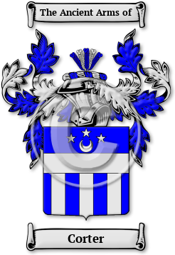 Corter Family Crest Download (jpg) Legacy Series - 150 DPI