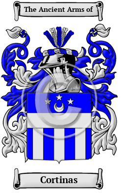 Cortinas Family Crest/Coat of Arms