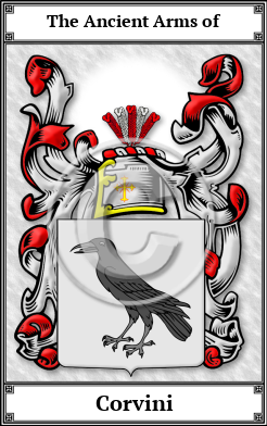 Corvini Family Crest Download (JPG) Book Plated - 600 DPI