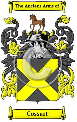 Cossart Family Crest/Coat of Arms