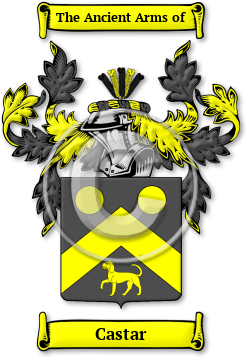 Castar Family Crest Download (jpg) Legacy Series - 150 DPI