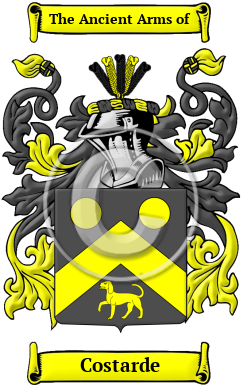 Costarde Family Crest Download (JPG) Heritage Series - 600 DPI