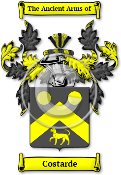 Costarde Family Crest Download (JPG) Legacy Series - 600 DPI