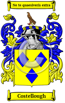 Costellough Family Crest/Coat of Arms