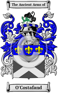 O'Costafand Family Crest/Coat of Arms