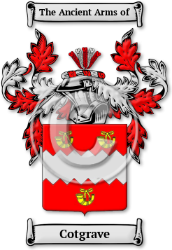 Cotgrave Family Crest Download (jpg) Legacy Series - 150 DPI