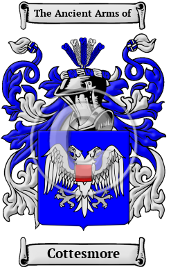 Cottesmore Family Crest Download (JPG) Heritage Series - 300 DPI