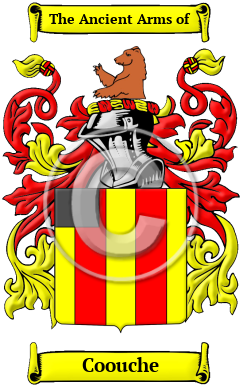 Coouche Family Crest/Coat of Arms