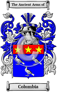 Columbia Family Crest/Coat of Arms
