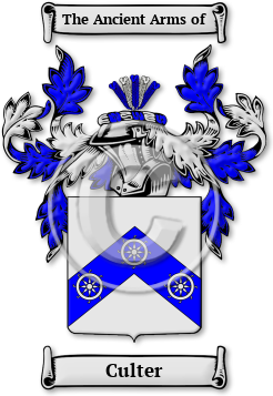 Culter Family Crest Download (JPG) Legacy Series - 600 DPI