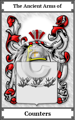 Counters Family Crest Download (JPG)  Book Plated - 150 DPI