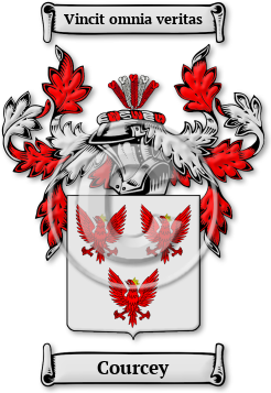 Courcey Family Crest Download (JPG) Legacy Series - 300 DPI