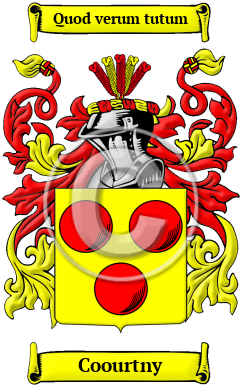 Coourtny Family Crest/Coat of Arms