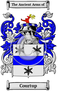 Courtup Family Crest/Coat of Arms