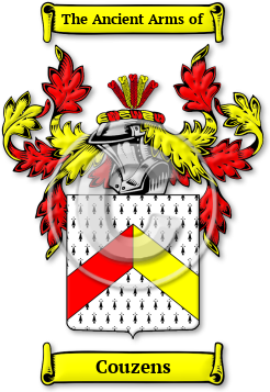 Couzens Family Crest Download (jpg) Legacy Series - 150 DPI