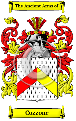 Cozzone Family Crest/Coat of Arms