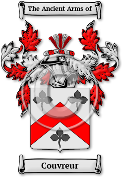 Couvreur Family Crest Download (JPG) Legacy Series - 300 DPI
