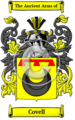 Covell Family Crest/Coat of Arms