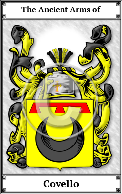 Covello Family Crest Download (JPG)  Book Plated - 150 DPI