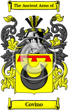 Covino Family Crest/Coat of Arms