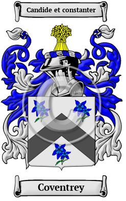 Coventrey Family Crest/Coat of Arms