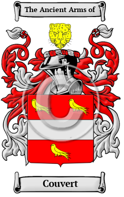 Couvert Family Crest/Coat of Arms