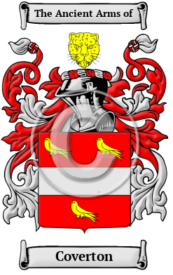 Coverton Family Crest/Coat of Arms