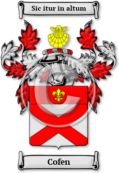Cofen Family Crest Download (jpg) Legacy Series - 150 DPI