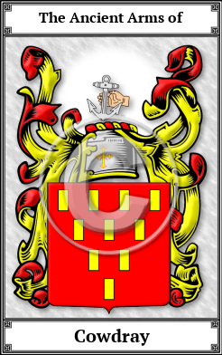 Cowdray Family Crest Download (JPG) Book Plated - 600 DPI