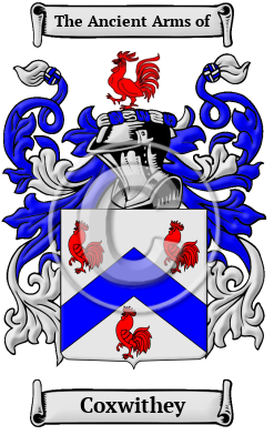 Coxwithey Family Crest/Coat of Arms