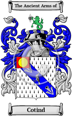 Cotind Family Crest/Coat of Arms