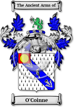 O'Coinne Family Crest Download (jpg) Legacy Series - 150 DPI